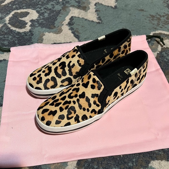 kate spade Shoes Kate Spade Leopard Keds Poshmark